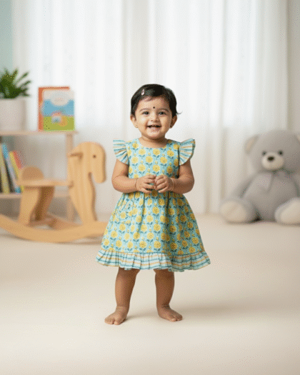 Miaame's Floral Patchwork Frock