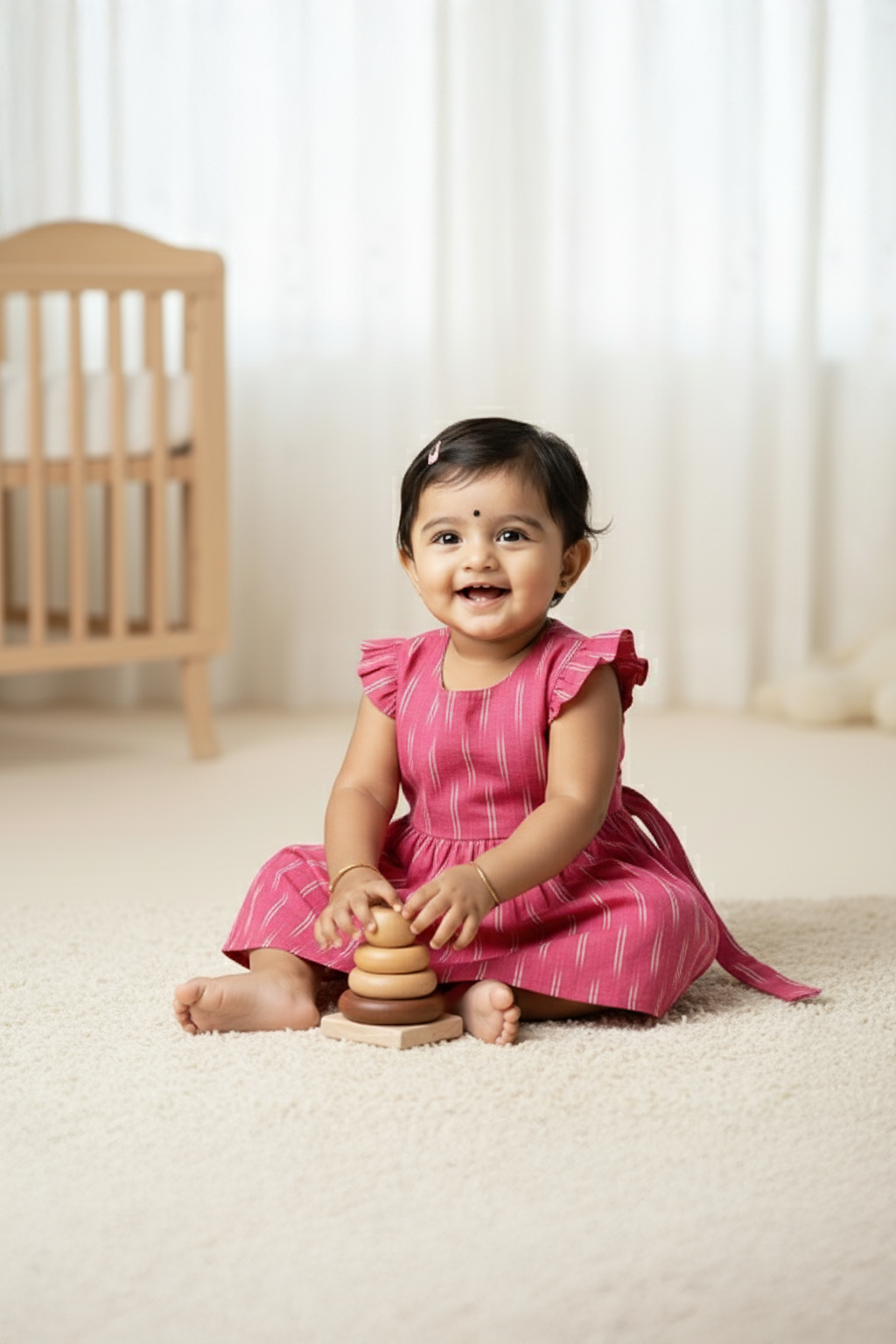 Miaame's Sunshine Ikat Frock - Image 2