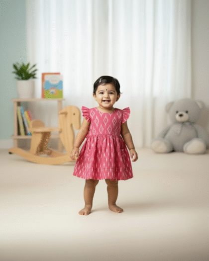 Miaame's Sunshine Ikat Frock