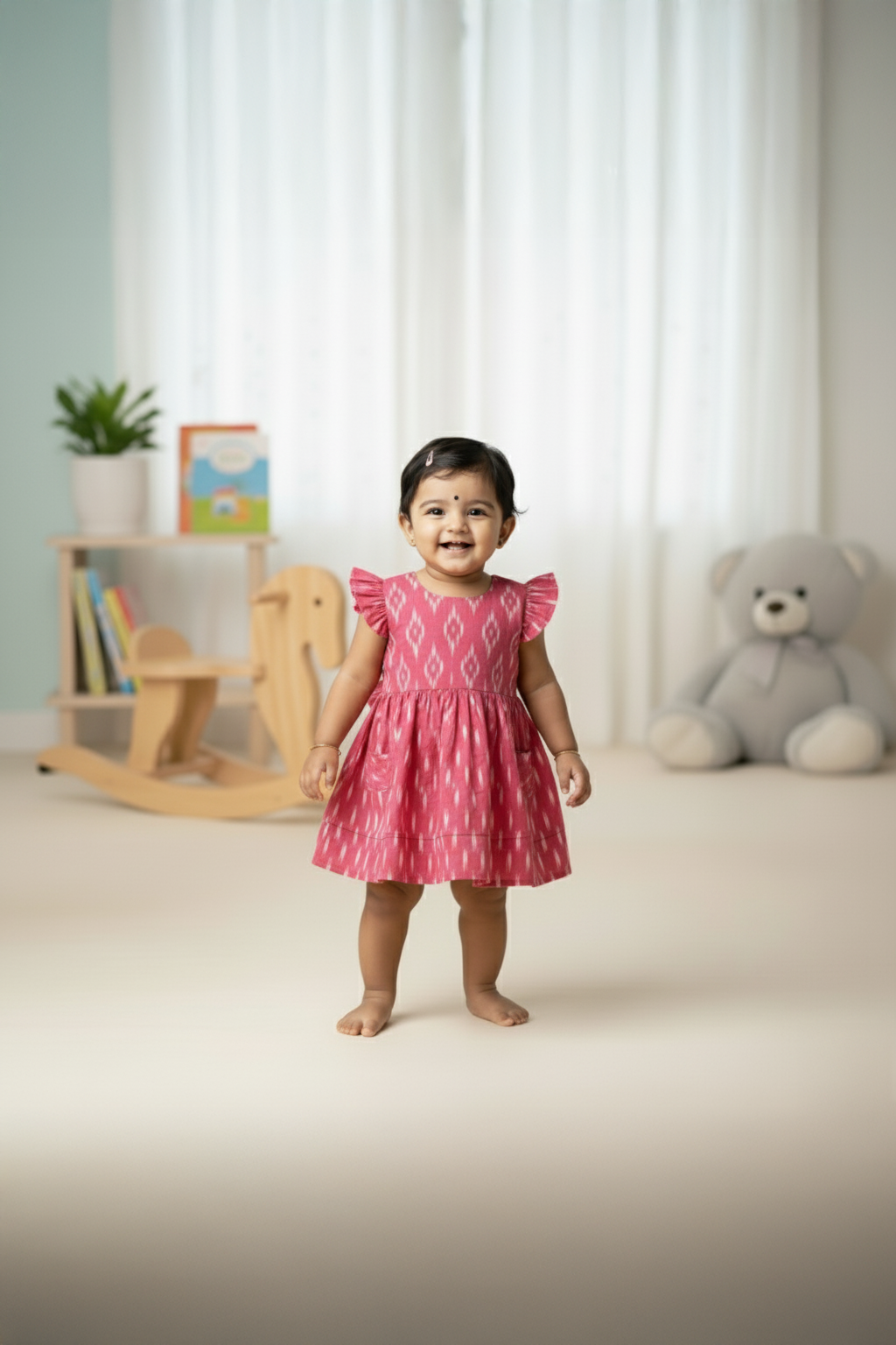 Miaame's Sunshine Ikat Frock