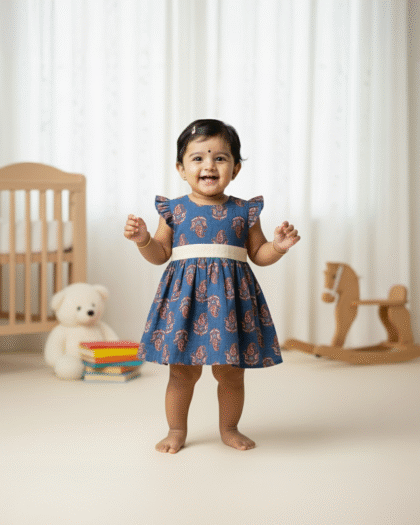 Miaame's Red Paisley Frock