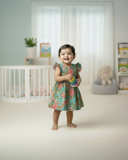 Miaame's Sky Blossom Frock