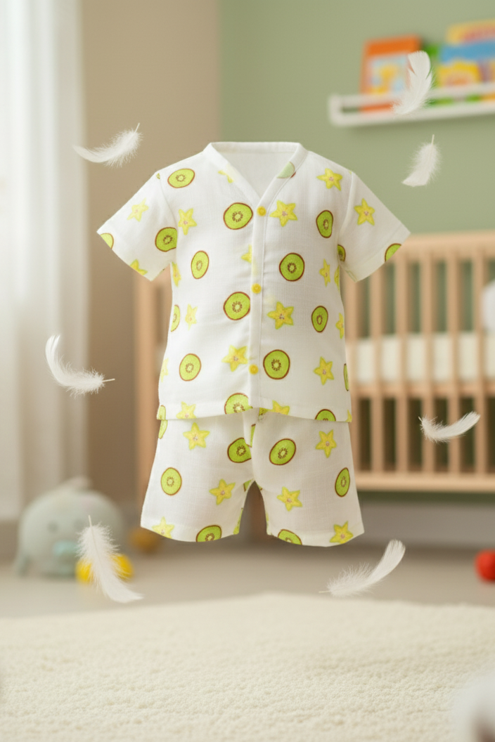 🥝 MIAAME BUBBLELU – Kiwi Pop Summer Co-ord Set - Image 2