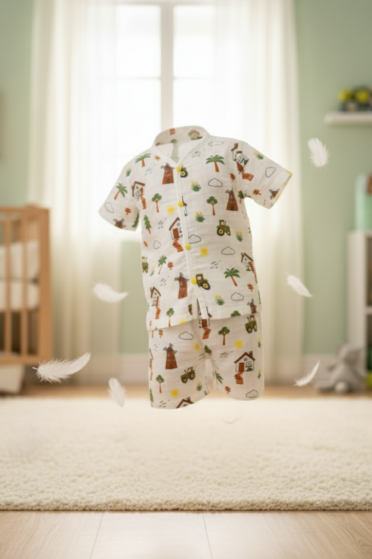 🌞 MIAAME BUBBLELU – Sunny Farmer Co-ord Set - Image 2