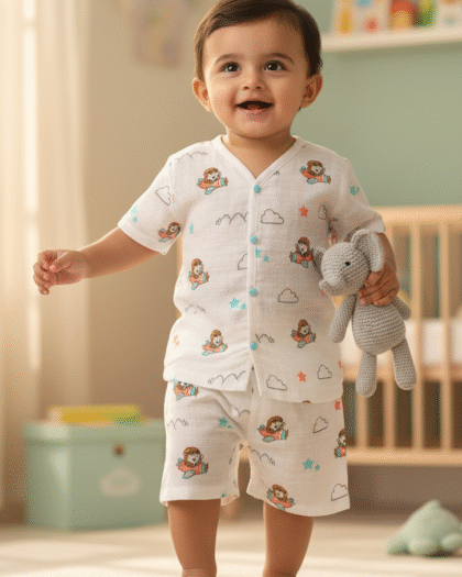 ☁️MIAAME BUBBLELU – Cloud & Stars Sky Pilot Co-ord Set