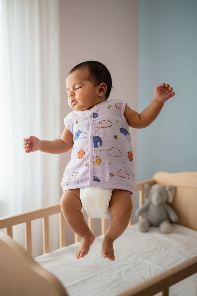 ☁️ MIAAME BUBBLELU - Lavender Sky & Clouds Jabla