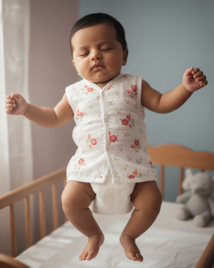 🌼 MIAAME BUBBLELU - Floral Garden Cotton Jabla