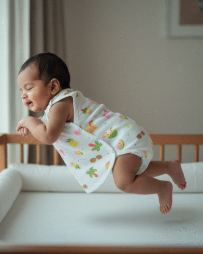 🌞 MIAAME BUBBLELU – Sunny Holiday Newborn Cotton Jabla